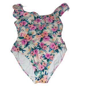 rue+ Floral One Piece Bathing Suit Size 1x